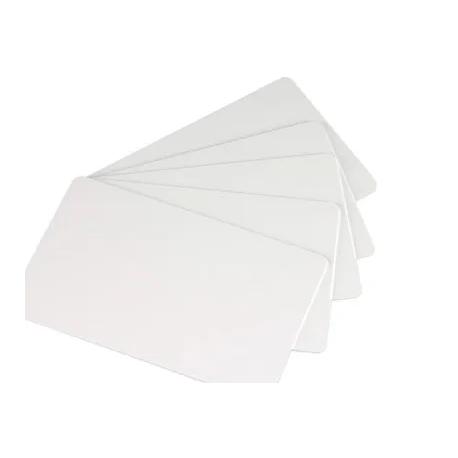 TARJETAS LARGAS EN BLANCO PVC